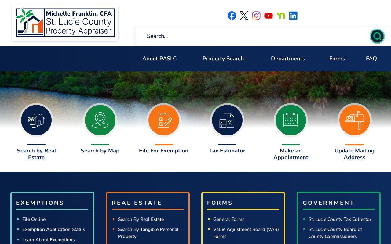 St. Lucie County residents directory property search
